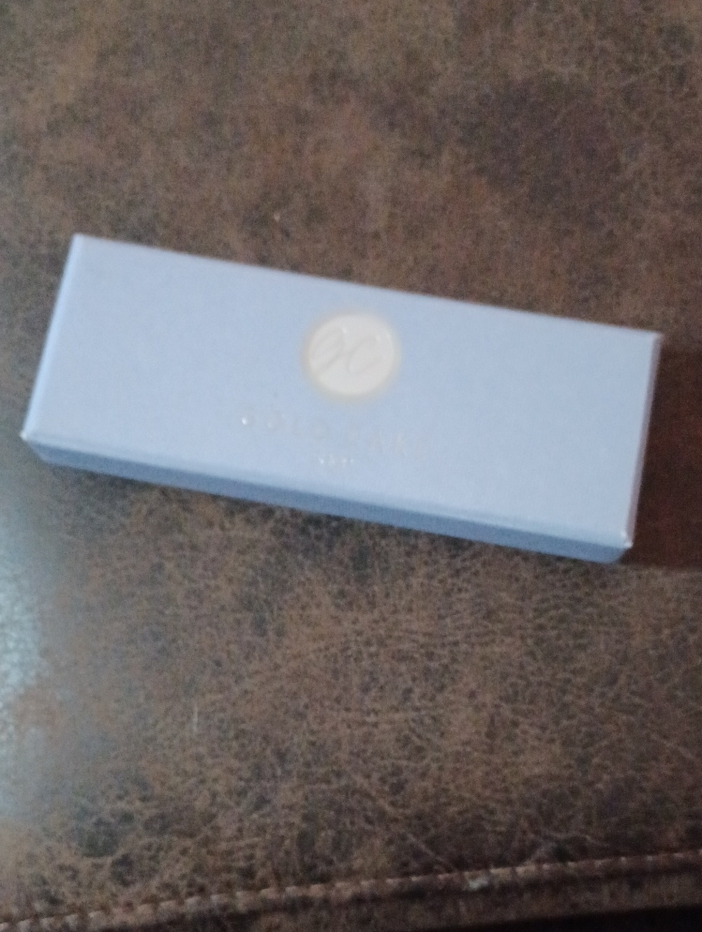 $4 Add-on Light Blue Gift Box - Gold Cake Shop
